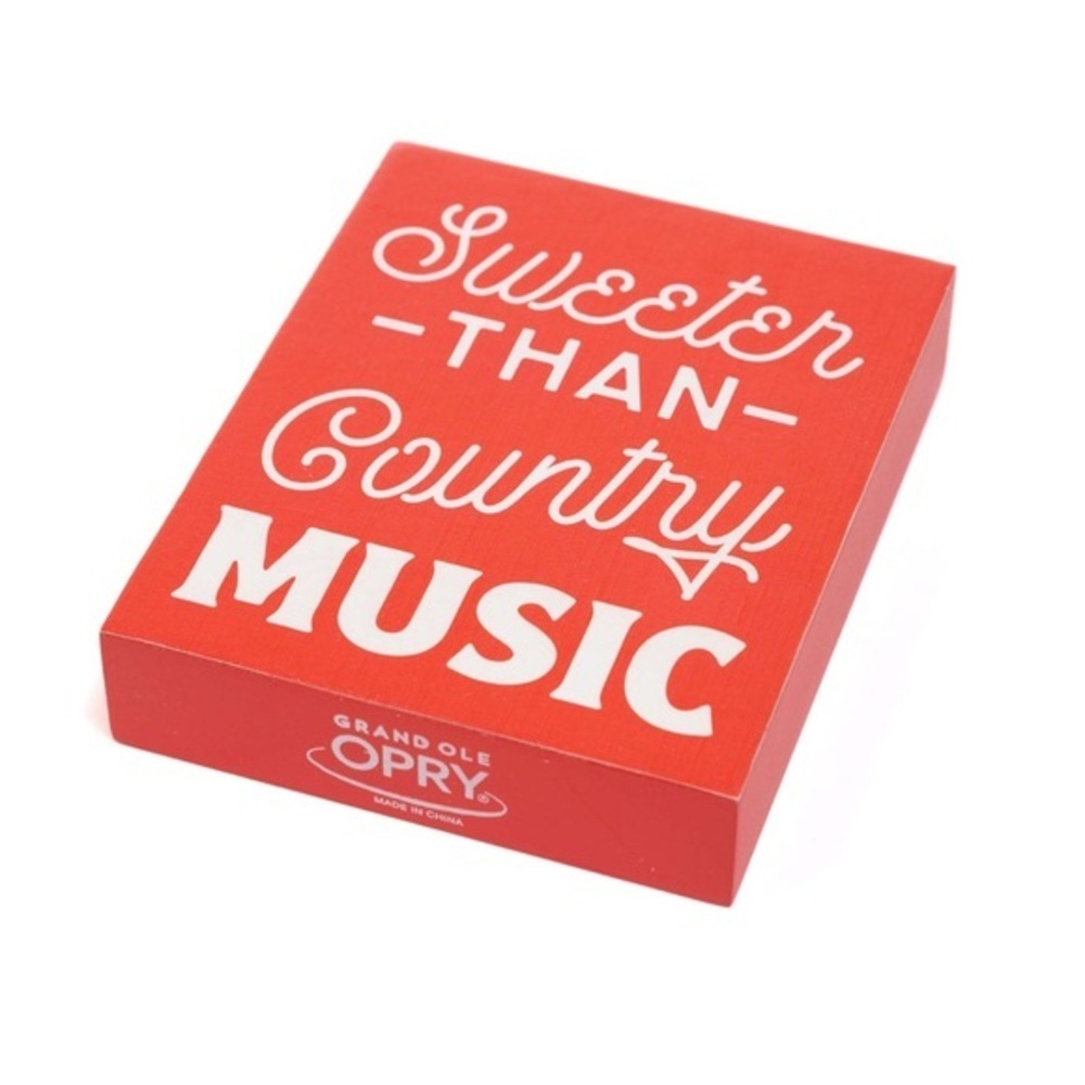 NWT! Grand Ole Opry Sweeter Than Country Music Table Decor
